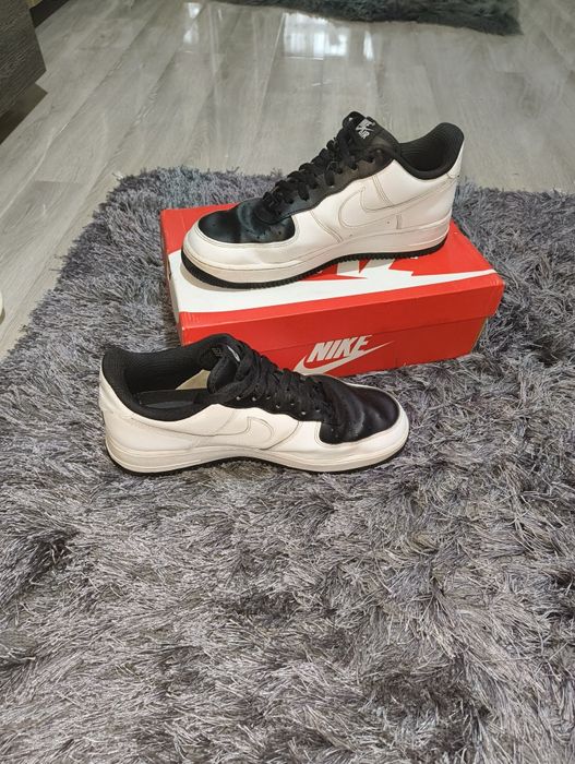 nike air force 1 custom black/white