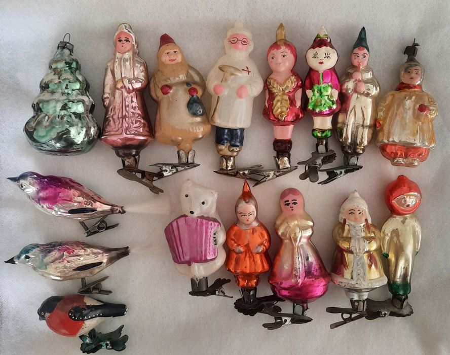 Советские ёлочные игрушки