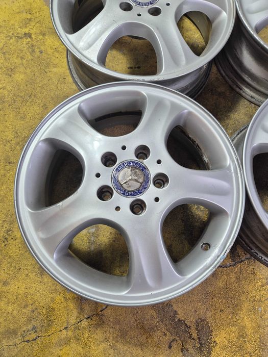 4 Jante Aliaj 5x112 16'' OEM Mercedes Vaneo W414 / A-Class / B-Class 5.5J ET 42 ! SUPER PRET !
