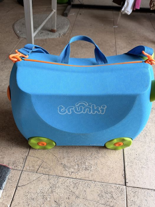 Детски куфар Trunki – оригинален, много запазен – 40 €