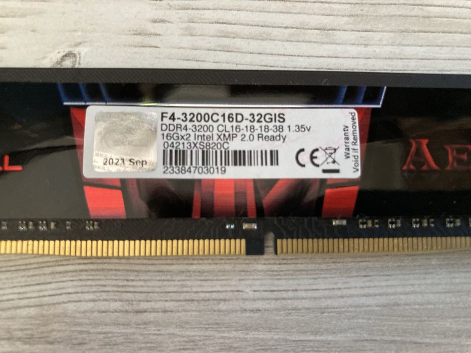 Memorie G.Skill Aegis 32GB DDR4 3200MHz CL16 Dual Channel Kit [2x16GB]