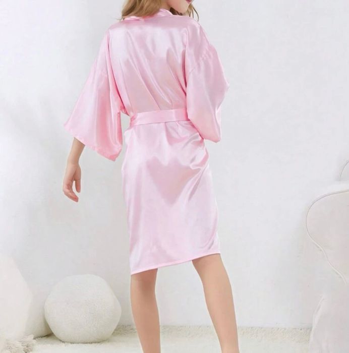 Сатенен дамски халат - с етикет, универсален размер