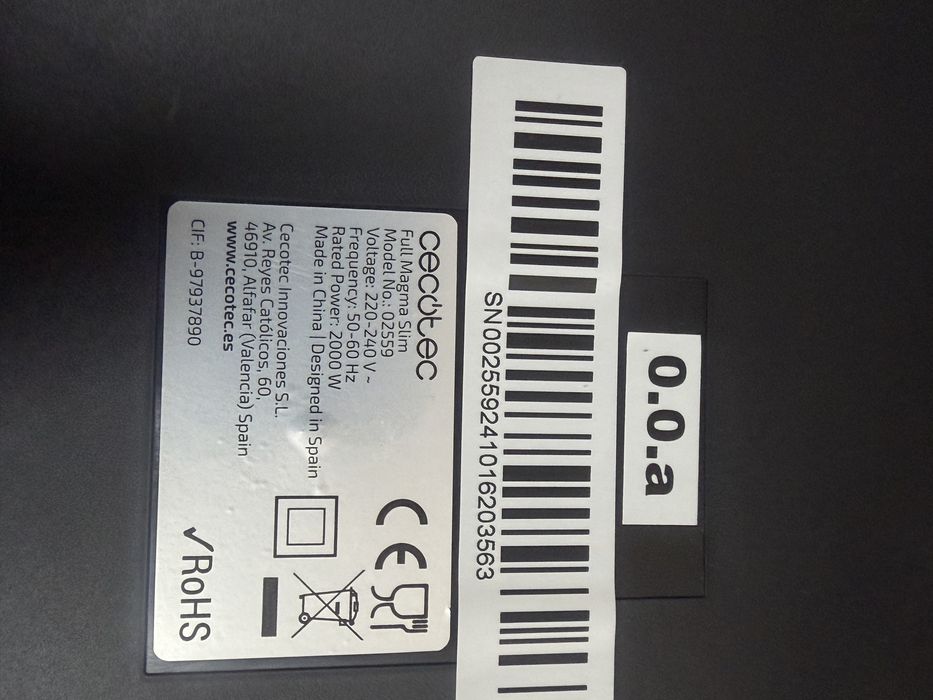 Индукционен котлон Cecotec