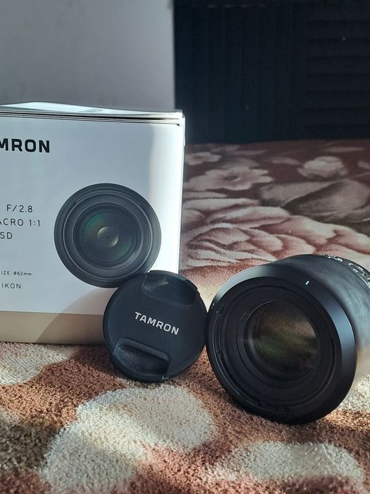 Obiectiv Tamron SP 90 mm MACRO (ca nou)