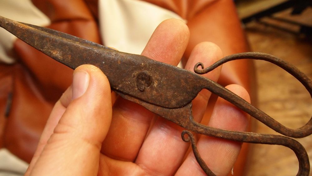 Foarfeca fier pentru decor sau colectie