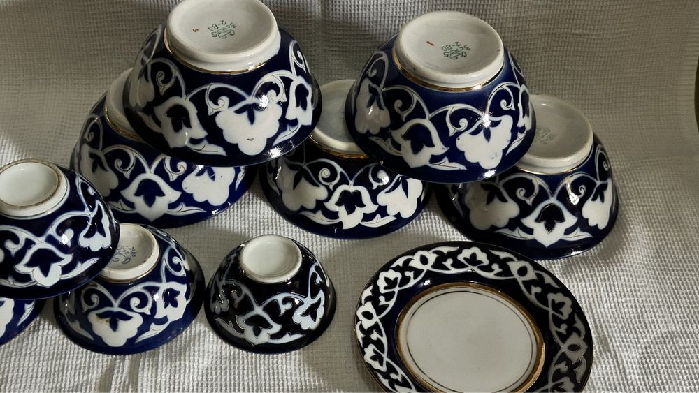 Советский набор посуды «Пахта»