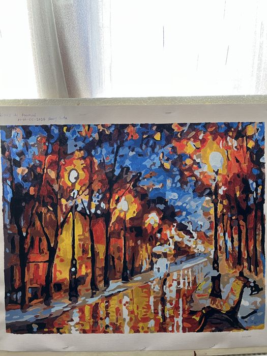 Tablou pictat manual