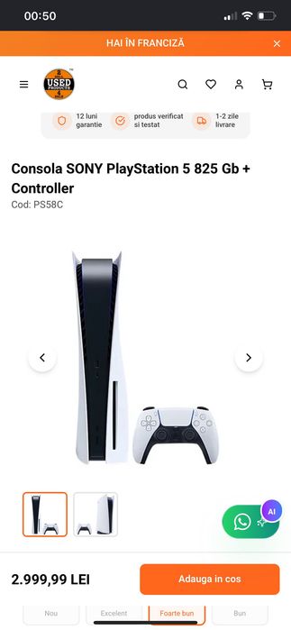 Vând ps5 super preț