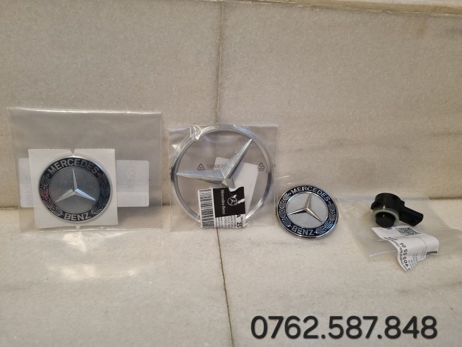 Embleme Sigle Mercedes-Benz + boxa