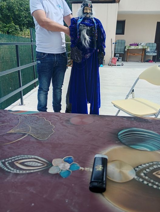 Păpușă /Marioneta profesionala de teatru cu costum de epoca
