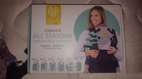 Ергономична раница за бебе LÍLLÉbaby Complete All Seasons 6в1 3D Mesh