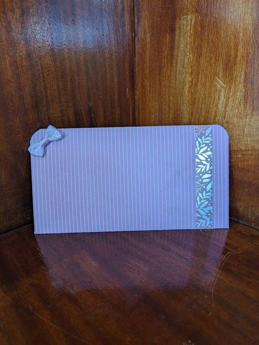 Плик за пари от твърда хартия, ръчноправен