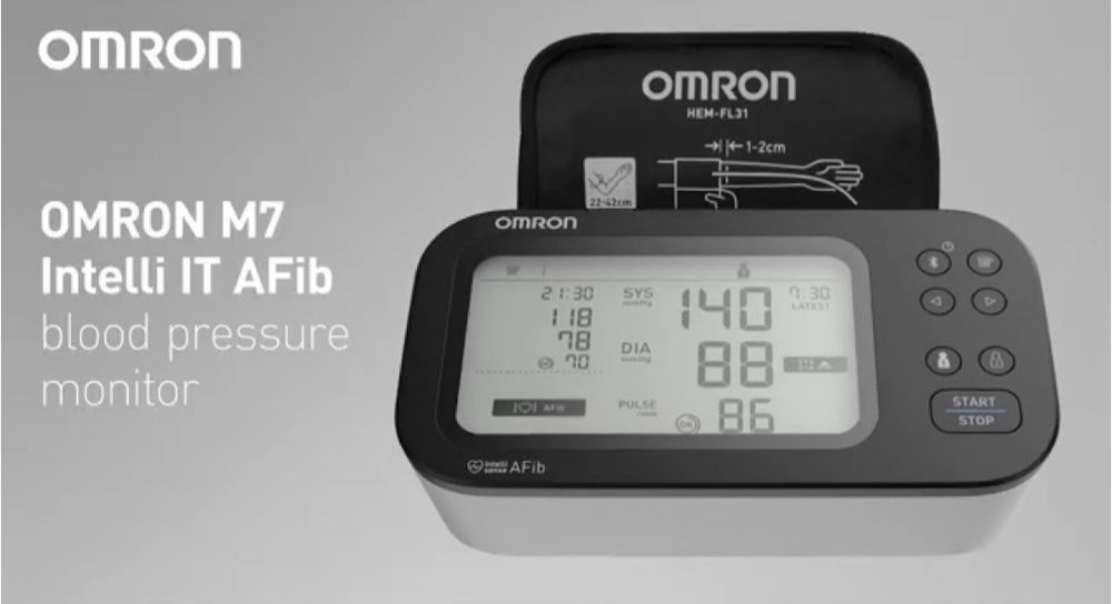 Тонометр Omron M7 intelli IT Afib