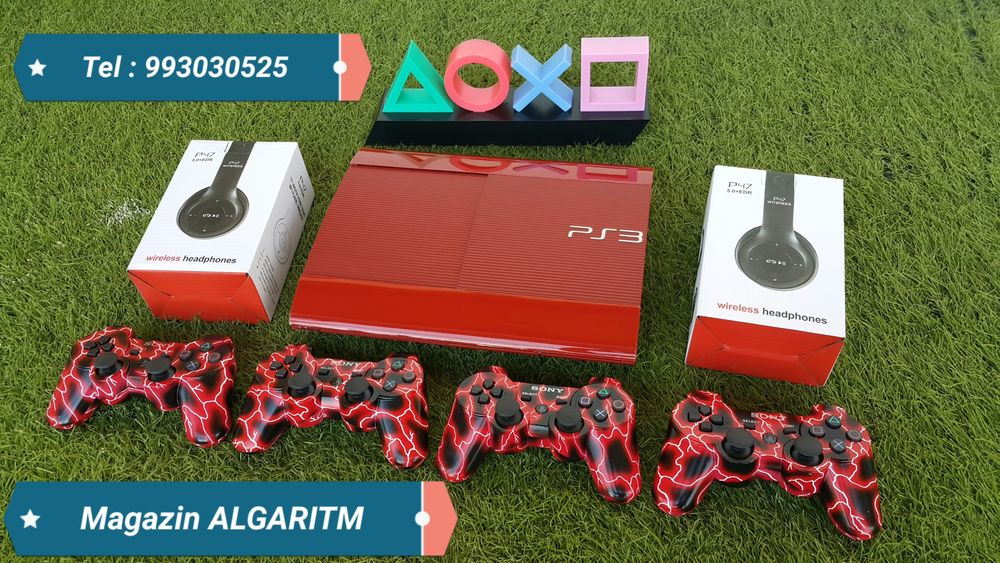 Playstation 3 HD. Super SLIM. Exclusive Version + Games.