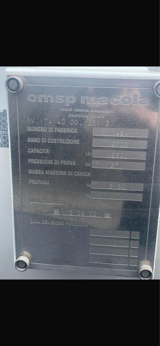 Autocisterna GPL DAF CF 85.410