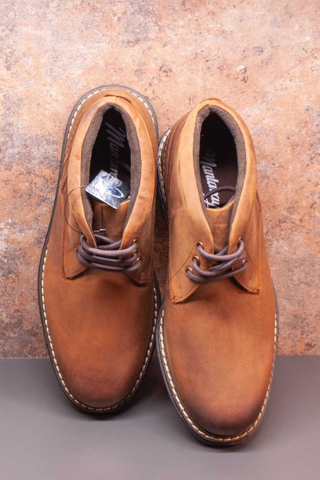 Маркови мъжки боти Montaray от естествена кожа номер 41