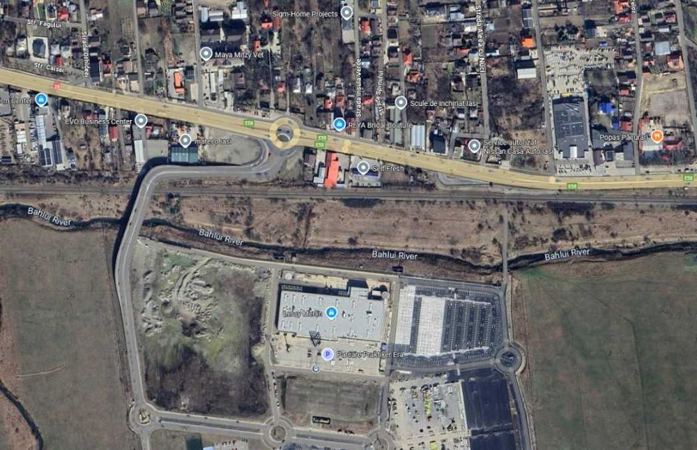 TEREN INTRAVILAN 3123 MP - zona Carrefour Era, Iasi