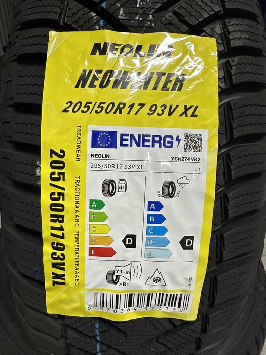 Нови зимни гуми NEOLIN NeoWinter 205/50R17 93V XL НОВ DOT