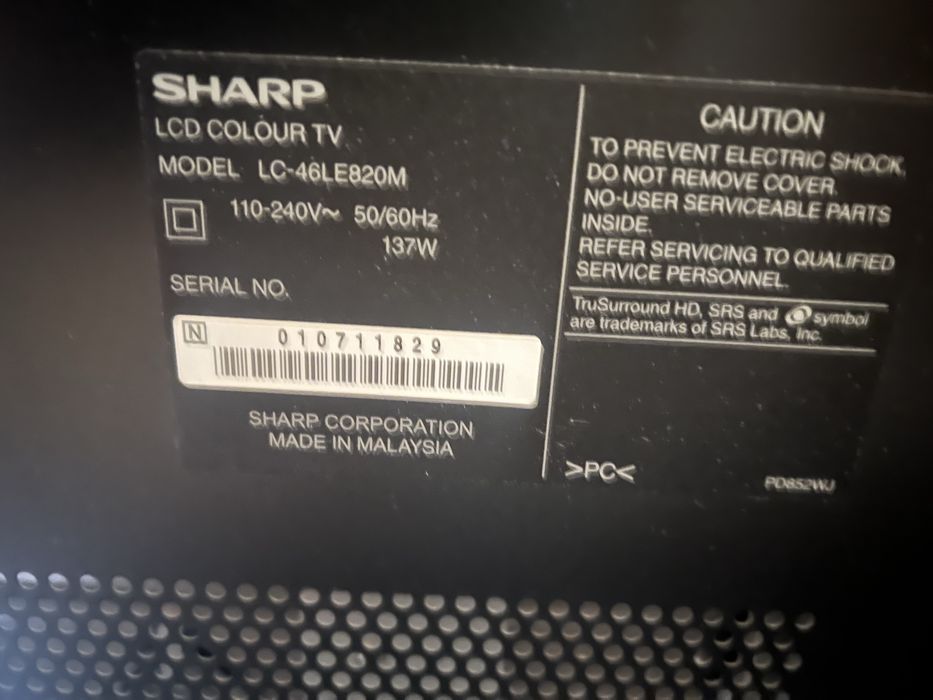 Продам телевизор и тумбу SHARP