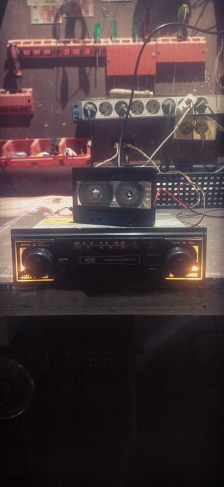 radio casetofon auto clasic car