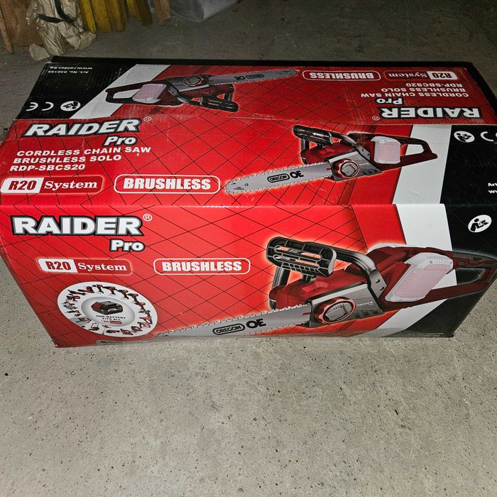 Drujba cu acumulatori Raider Pro 2 acumulatori 20V 8Ah