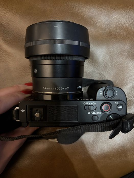 КАМЕРА Sony zve 10, Обьектив sigma 30