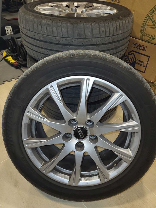 Оригинални OEM джанти с гуми 17 цола за Ауди