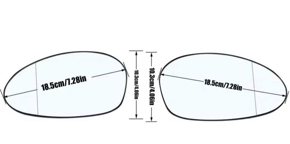 Стъкла за огледала за следните модели на БМВ Е90 Е91 BMW E90 E91 E81
