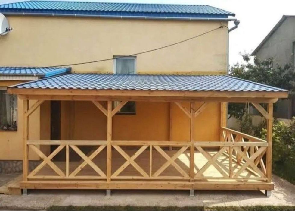 Construim căsuțe din lemn
