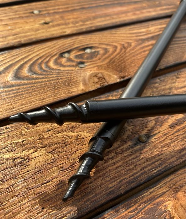 Комплект от 2 броя двойни бъзбарове с колчета и лалета