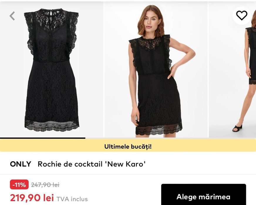 Rochie din dantela