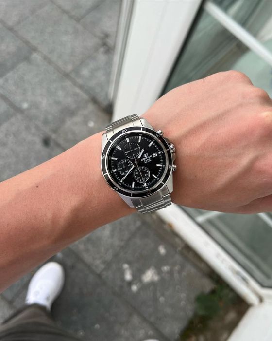 Soat Casio Edifice Chronograph EFR-526D, Original, 2 yil kafolat, 100-