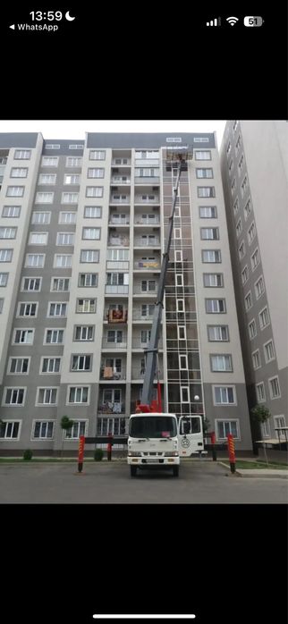 Автовышка кран и установка