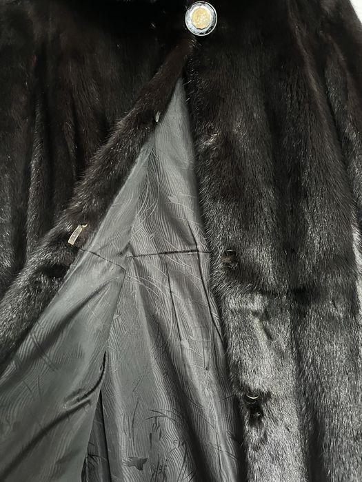 Шуба норковая б/у