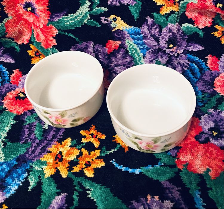 Чаши для закусок с ботаническим принтом