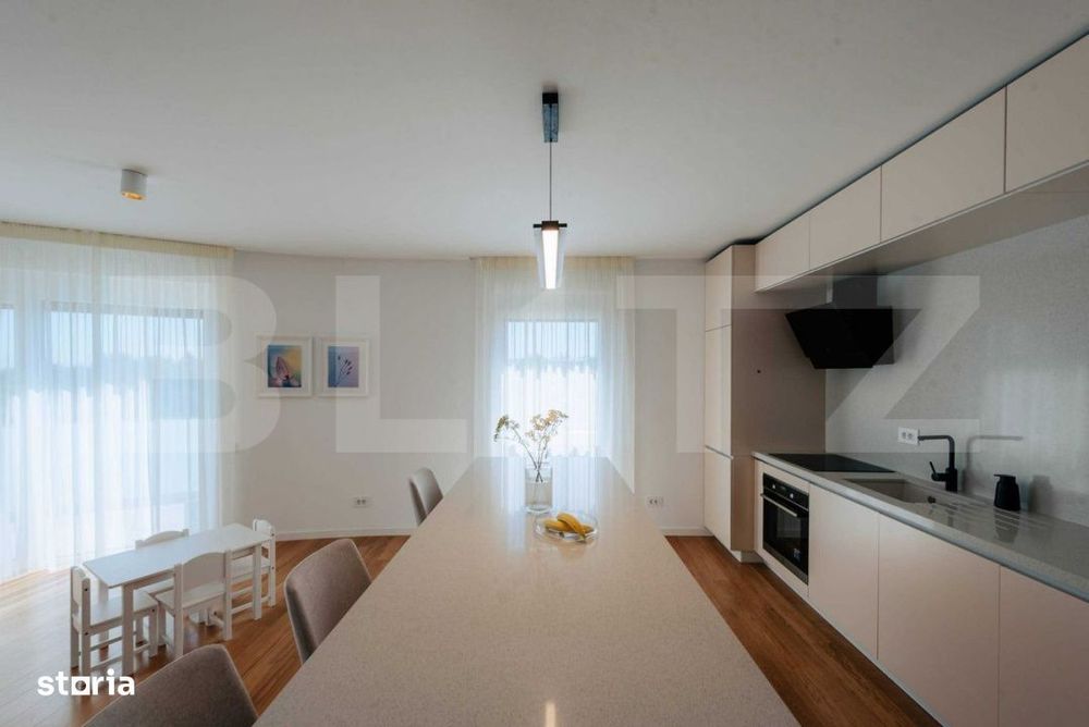 Apartament 4 camere, lux, 110 mp, 2 parcari subterane, Zorolor/UMF