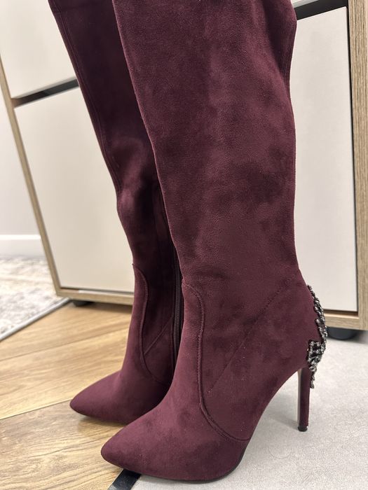 Ботфорты на каблуке