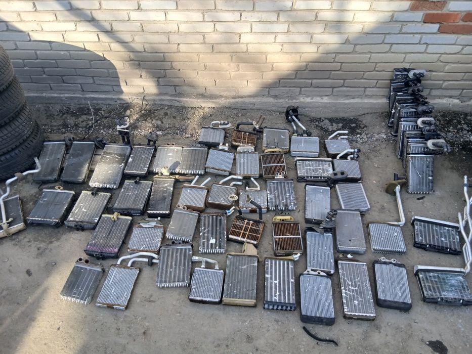 Радиаторы печек медные