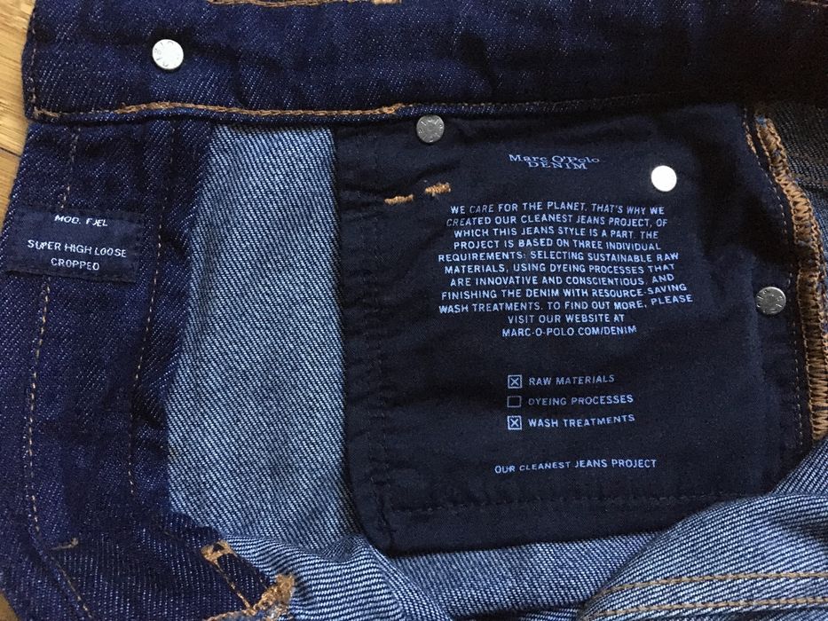 Marc 0’Polo super high loose cropped jeans