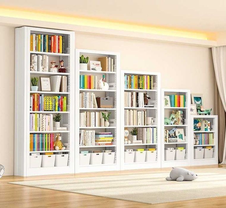 Детский стеллаж для книг / Полка для дтских книжек с иллюстрациями