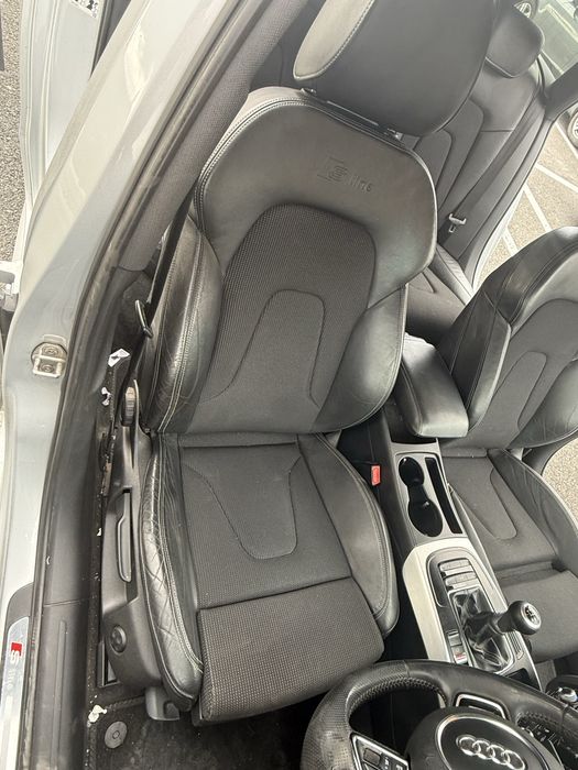 Set scaune s line material piele audi a4 b8.5 b8