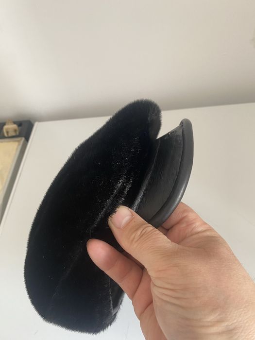 Кепка мужская из меха нерпы