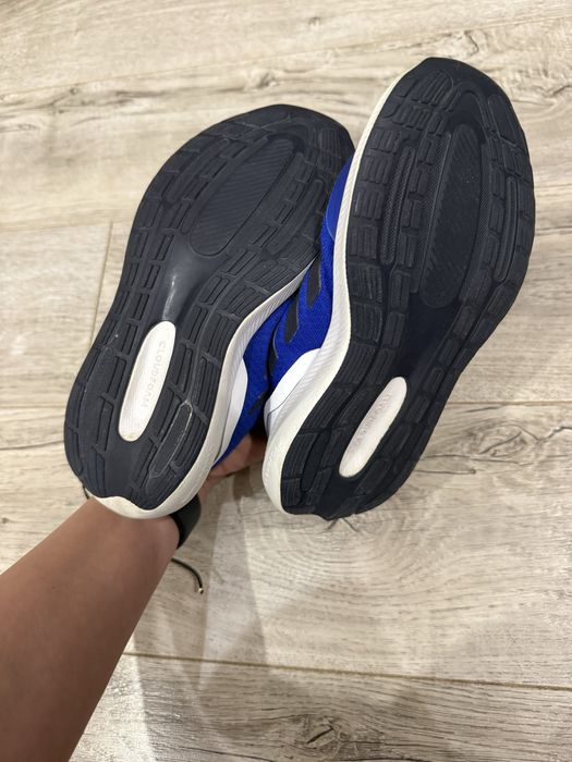 Маратонки Adidas runfalcon 3.0 с велкро лепенка, кралско синьо