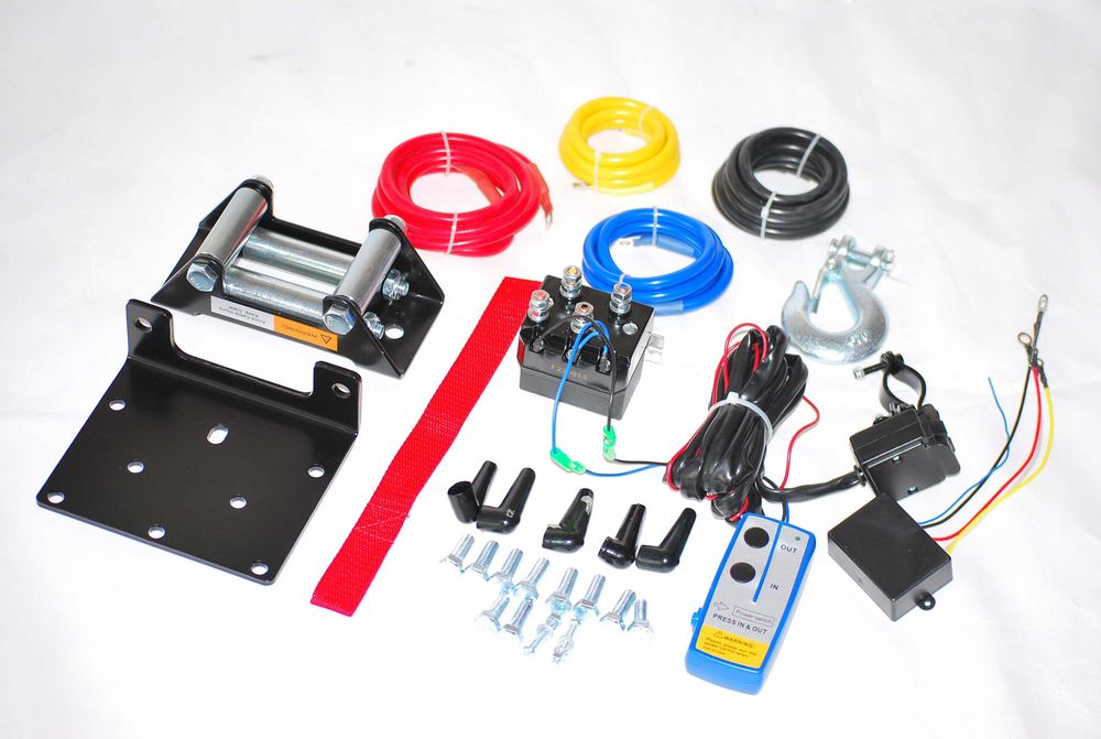 Лебедка 5000 либри, 12V, електрическа, Titan