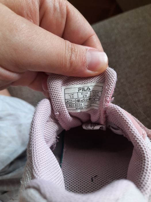 Детски маратонки розови Фила 28 номер