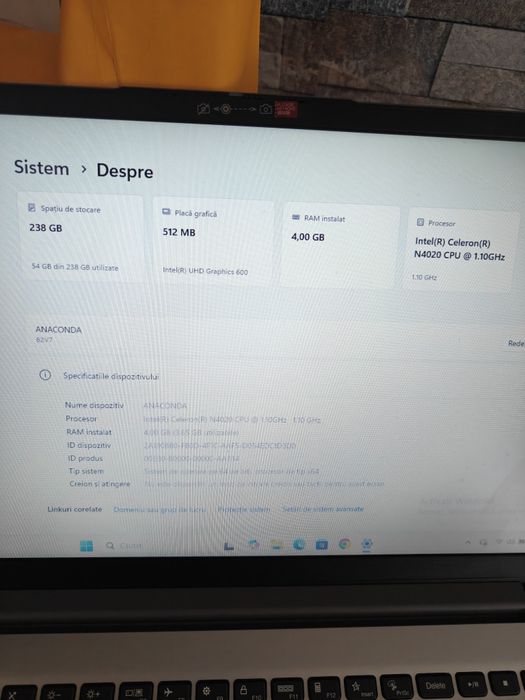 Lenovo Slim  aproape nou