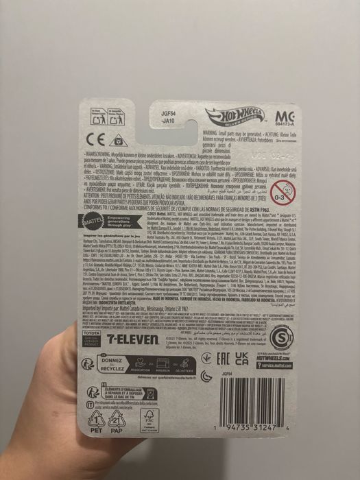 Toyota supra hot wheels seven eleven