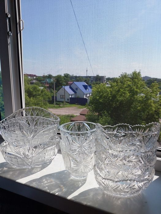 Хрустальная  посуда