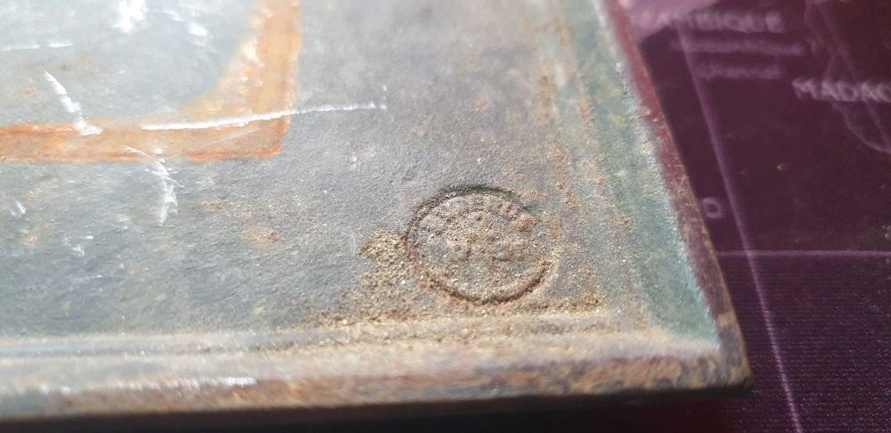 Plăcută comemorativa din fonta