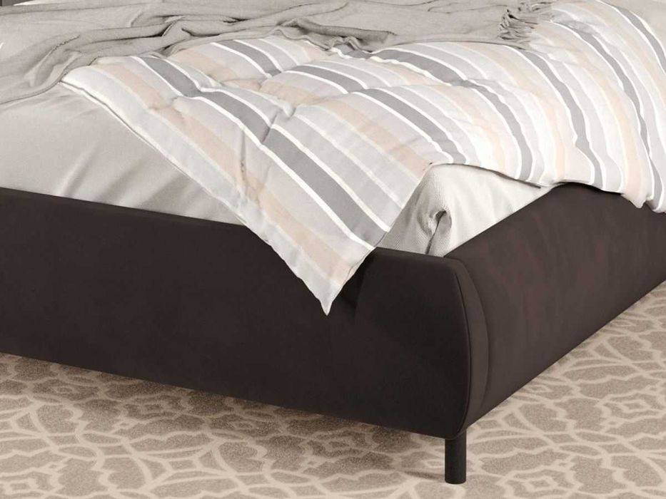 Pat Tapitat Cairo fix Maro Velluto 6 cu perne pe spatar